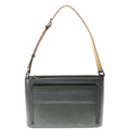 Louis Vuitton Monogram Matte Alston Shoulder Bag Metallic Gray Leather Silver