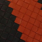 Bottega Veneta Intrecciato Shoulder Bag Black Orange Leather — view 6