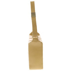 Chanel Choco Bar Shoulder Bag Beige Leather Gold — view 3