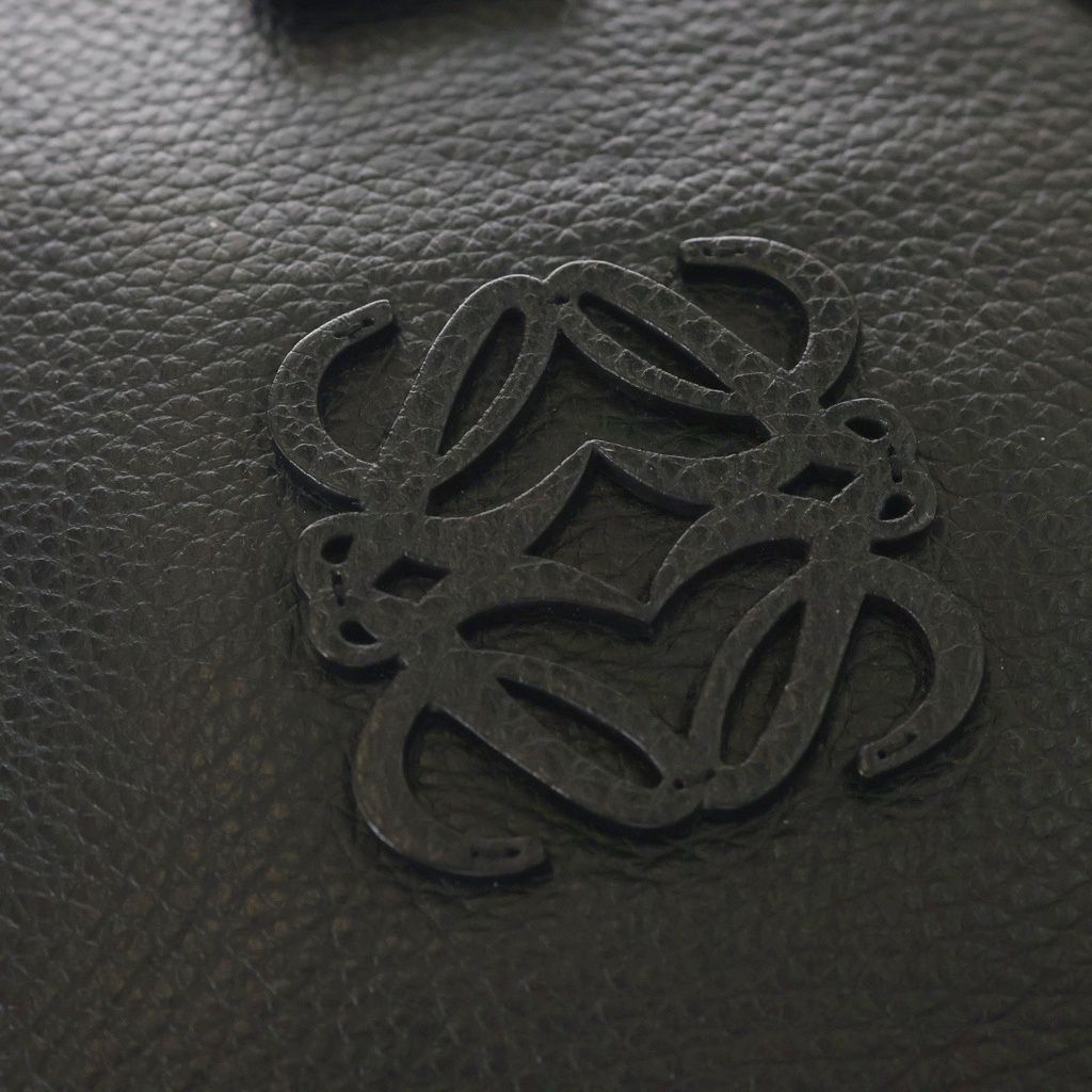 Loewe Justa Tote Black Leather — view 6