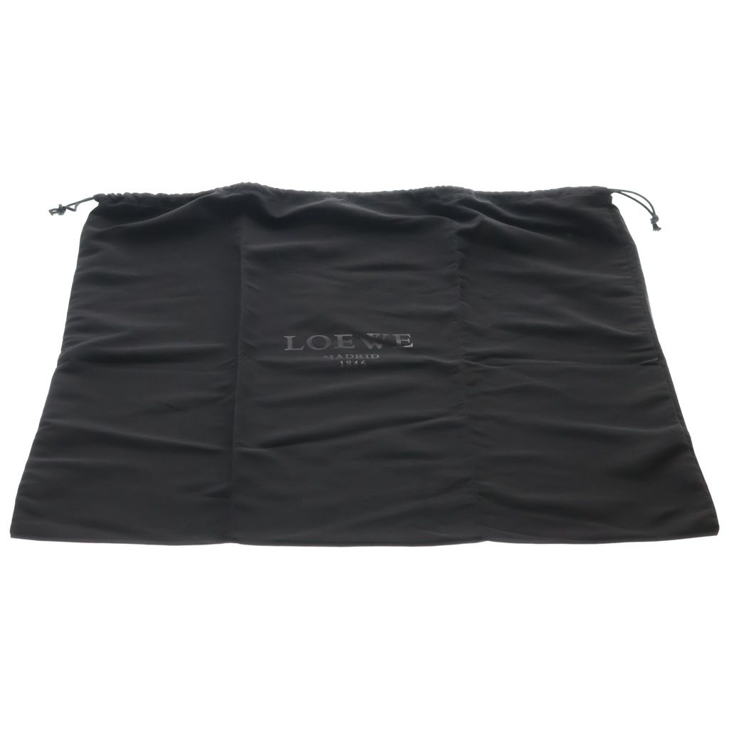 Loewe Justa Tote Black Leather — view 8