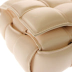 Bottega Veneta Padded Cassette Shoulder Bag Light Pink Leather Gold — view 5