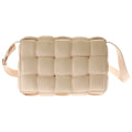 Bottega Veneta Padded Cassette Shoulder Bag Light Pink Leather Gold