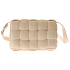 Bottega Veneta Padded Cassette Shoulder Bag Light Pink Leather Gold