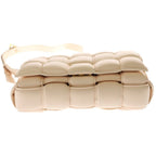 Bottega Veneta Padded Cassette Shoulder Bag Light Pink Leather Gold — view 4