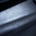 Chanel 2.55 Quilted Suede Leather Handbag Black — view 9