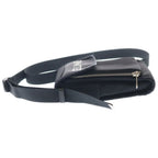 Celine Logo Trekking Mobile Pouch Shoulder Bag Nylon Black — view 3