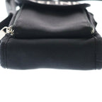 Celine Logo Trekking Mobile Pouch Shoulder Bag Nylon Black — view 4