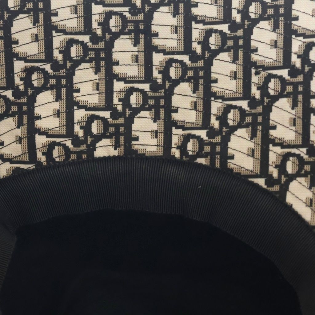 Dior Tulle Teddy-d Oblique Bob Hat Bucket — view 6