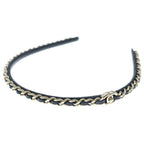 Chanel CC Logo Headband CC Chain Decoration 21