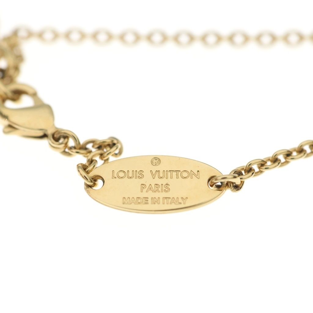 Louis Vuitton Collier L to Mother of Pearl Pendant Gold — view 6
