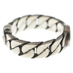 Gucci Interlocking Chain Ring Silver — view 4