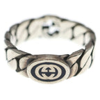 Gucci Interlocking Chain Ring Silver — view 2