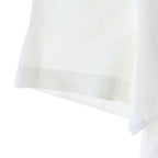 Dior Logo Embroidered Front Embroidery Short Sleeve T-Shirt White — view 6