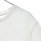 Dior Logo Embroidered Front Embroidery Short Sleeve T-Shirt White — view 5