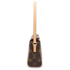 Louis Vuitton Monogram Recital Leather Handbag Brown — view 3