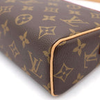 Louis Vuitton Monogram Recital Leather Handbag Brown — view 5
