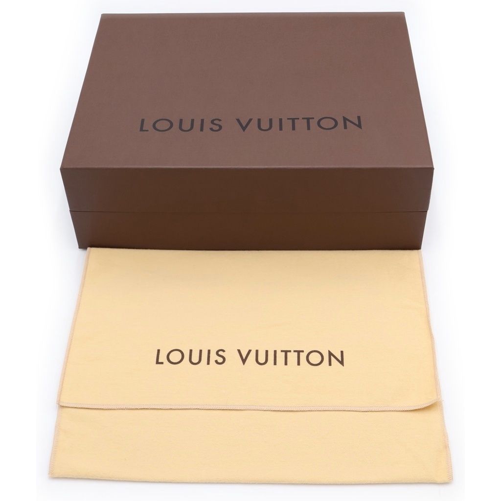 Louis Vuitton Monogram Recital Leather Handbag Brown — view 8
