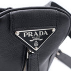 Prada Backpack Vitello Daino Leather Black — view 8