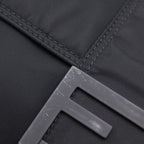 Fendi Baguette Messenger Shoulder Bag Black — view 7