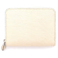 Louis Vuitton Exotic Zippy Coin Purse Leather Mini Wallet Case Silver Gold
