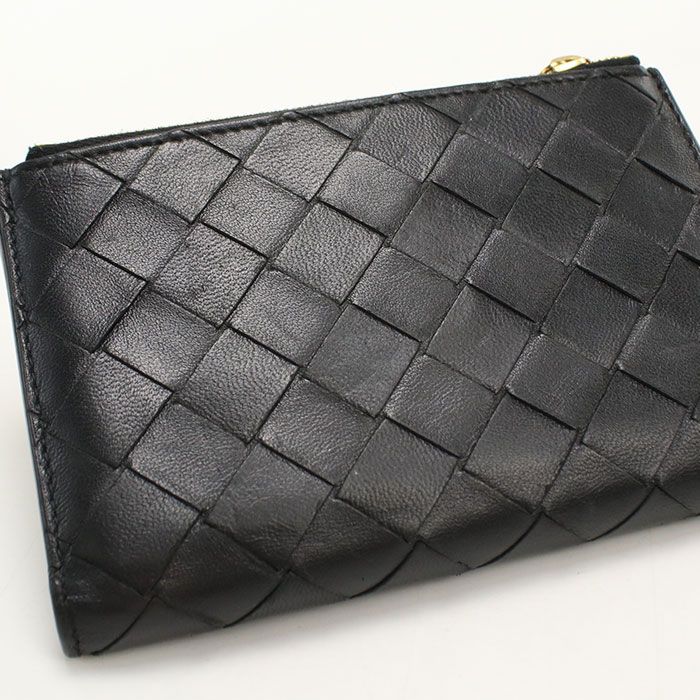 Bottega Veneta Intrecciato Bifold Wallet Lambskin — view 6