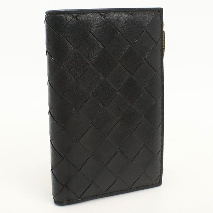 Bottega Veneta Intrecciato Bifold Wallet Lambskin