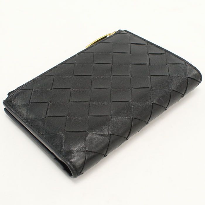 Bottega Veneta Intrecciato Bifold Wallet Lambskin — view 2