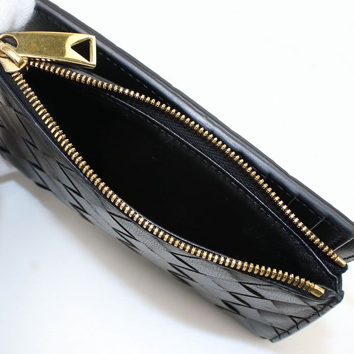 Bottega Veneta Intrecciato Bifold Wallet Lambskin — view 7