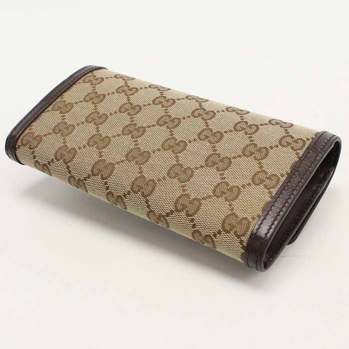 Gucci Continental Wallet le Che Bifold GG Canvas