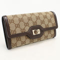 Gucci Continental Wallet le Che Bifold GG Canvas