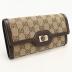 Gucci Continental Wallet le Che Bifold GG Canvas