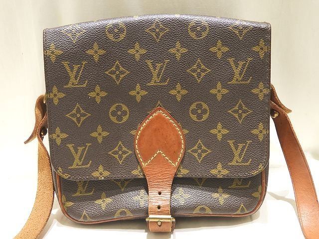 Louis Vuitton Shoulder Bag Cult Ciel Monogram Belt Opening/closing Brown Vintage