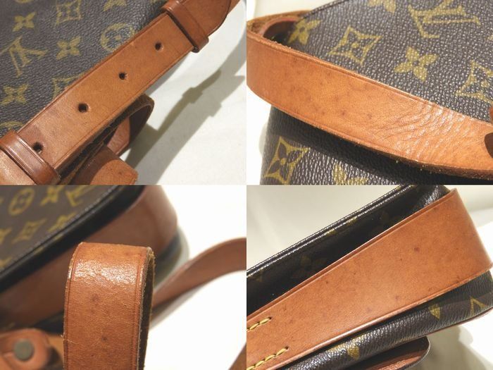 Louis Vuitton Shoulder Bag Cult Ciel Monogram Belt Opening/closing Brown Vintage — view 3