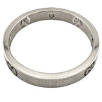 Gucci Icon Heart Ring 18k White Gold Diamond