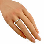 Gucci Icon Heart Ring 18k White Gold Diamond