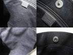 Gucci Shoulder Bag 001 Black Leather Logo — view 6