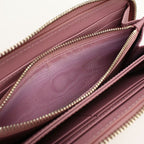 Dior Voyageur Lady Dior Wallet Zip Around Lambskin — view 4