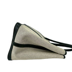 Hermes Garden Party PM Toile Ash Canvas Tote Ivory — view 6