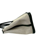 Hermes Garden Party PM Toile Ash Canvas Tote Ivory — view 5