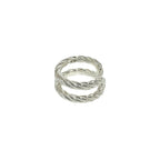 Hermes Chaine D'ancre Area Ring 925 Sterling Silver — view 4