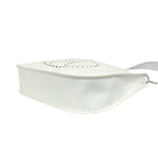 Hermes Evelyne GM Veau Epsom Perforated Shoulder Bag Pochette White — view 8