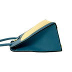 Hermes Dalvi Logo Panama Swift Leather Handbag Mini Tote Blue Jean — view 5