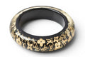 Louis Vuitton Bangle Bracelet Ankle John GM Black Gold
