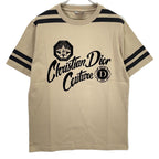 Dior Beige Cotton Print T-Shirt