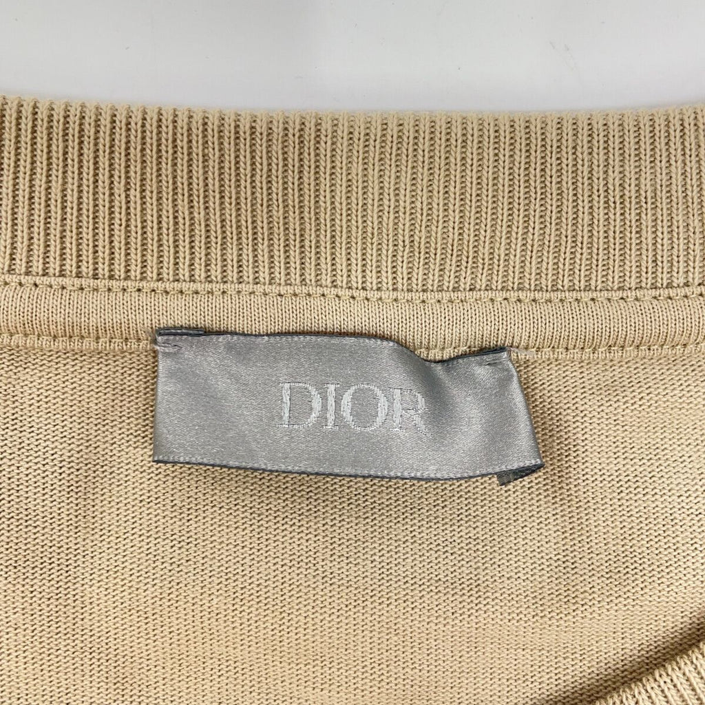 Dior Beige Cotton Print T-Shirt — view 3
