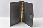 Louis Vuitton Notebook Cover Agenda PM Epi Black