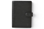 Louis Vuitton Notebook Cover Agenda PM Epi Black