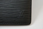 Louis Vuitton Notebook Cover Agenda PM Epi Black