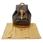 Louis Vuitton Backpack Monogram Canvas Mini Montsouris Brown Mini Outing Adult — view 6